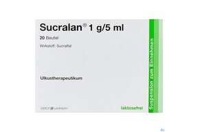 Sucralan Orale Susp 1g/5ml Btl 20st, A-Nr.: 1286429 - 01