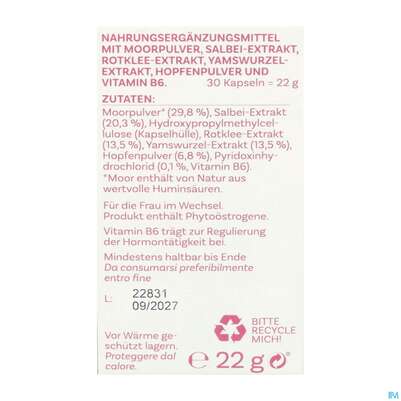 Sonnenmoor Kapseln Wechseljahre 30st, A-Nr.: 5952981 - 03