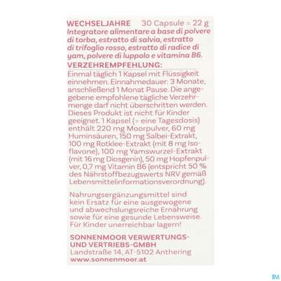 Sonnenmoor Kapseln Wechseljahre 30st, A-Nr.: 5952981 - 07