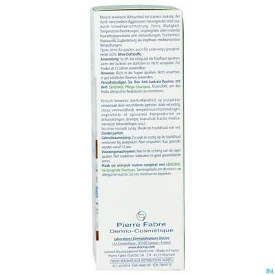 Sie sehen eine Packung Ducray Sensinol Sos-spray Bei Starkem Juckreiz Gereizter Kopfhaut 30ml, Produktbild: 09 Ducray Sensinol Sos-spray Bei Starkem Juckreiz Gereizter Kopfhaut 30ml, A-Nr.: 5901446 - 09