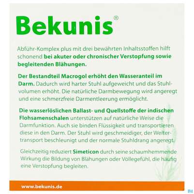 Bekunis Abfuehr-komplex Plus Pulver Nr 63 10st, A-Nr.: 5992354 - 08