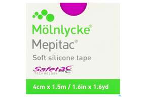 Wundverband Mepitac Silikon 4x 150cm 1st, A-Nr.: 2985589 - 01