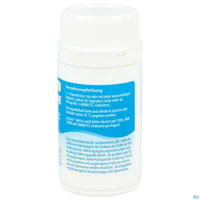 Lactrase Kapseln 1.500 Fcc -pro Natura 100st, A-Nr.: 4545506 - 04
