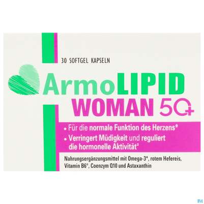 Armolipid Woman 50+ Softgel Kapseln 30st, A-Nr.: 5975456 - 01