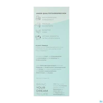 Vilavit Sachet Female Bei Kinderwunsch Foerd- Erung Eizellqualitaet 1pk, A-Nr.: 5916519 - 05