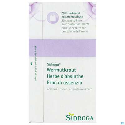 Sidroga Tee Wermutkraut 20st, A-Nr.: 5733606 - 05