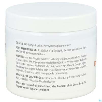 Inositol Pulver +folsaeure Vegan -vita World 200g, A-Nr.: 4843965 - 03