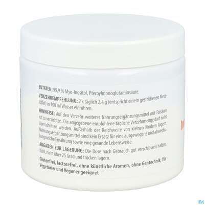 Inositol Pulver +folsaeure Vegan -vita World 200g, A-Nr.: 4843965 - 04