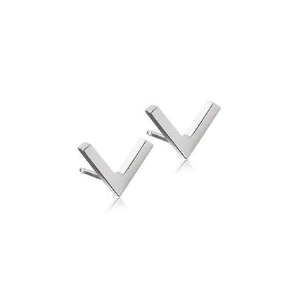 Blomdahl Ohrstecker Plain V, A-Nr.: 6020305 - 01