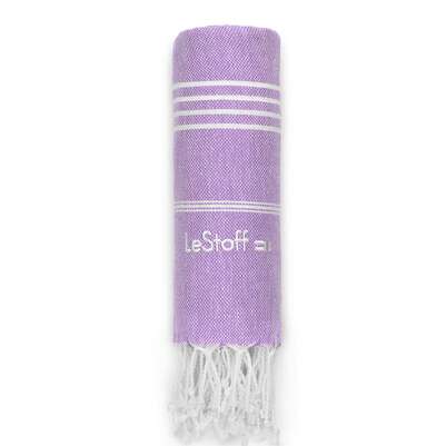 Sie sehen eine Packung LeStoff Hamamtuch Lilac, Produktbild: 01 LeStoff Hamamtuch Lilac, A-Nr.: 5839701 - 01