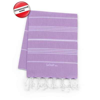 Sie sehen eine Packung LeStoff Hamamtuch Lilac, Produktbild: 02 LeStoff Hamamtuch Lilac, A-Nr.: 5839701 - 02