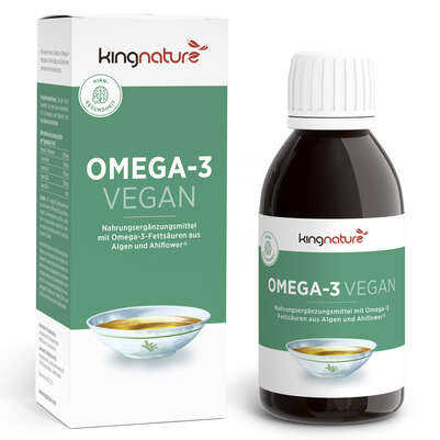 KINGNATURE Omega-3 vegan liq Fl 150 ml, A-Nr.: 5681281 - 01
