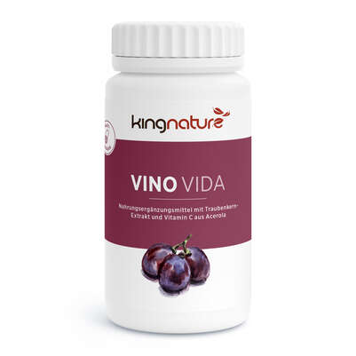 KINGNATURE Vino Vida Kaps 305 mg Ds 90 Stk, A-Nr.: 4596521 - 01