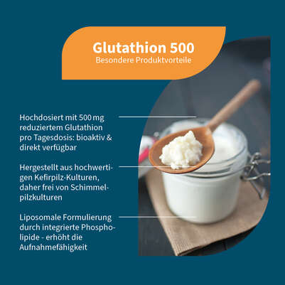 NatuGena Glutathion 500 Kapseln, A-Nr.: 5404268 - 02