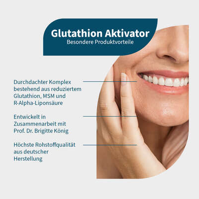 Sie sehen eine Packung NatuGena GlutathionAktivator Kapseln, Produktbild: 02 NatuGena GlutathionAktivator Kapseln, A-Nr.: 5699186 - 02
