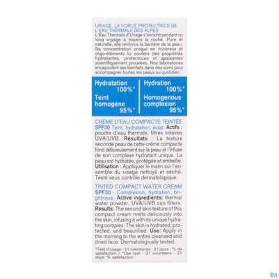 Uriage Hydro-aktiv Getoente Kompaktcreme Spf30 10g, A-Nr.: 5618360 - 07