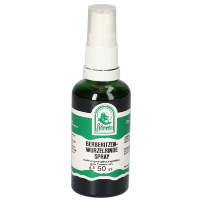 Sie sehen eine Packung BERBERITZENWURZELRINDE SPRAY 50 ML, Produktbild: 01 BERBERITZENWURZELRINDE SPRAY 50 ML, A-Nr.: 5902138 - 01