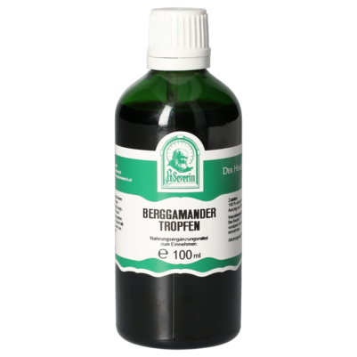 Sie sehen eine Packung BERGGAMANDER TROPFEN 100 ML, Produktbild: 01 BERGGAMANDER TROPFEN 100 ML, A-Nr.: 5830798 - 01