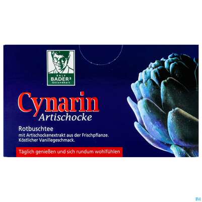 Baders Cynarin Artischocke Rotbusch-tee Beutel 20st, A-Nr.: 2848711 - 02