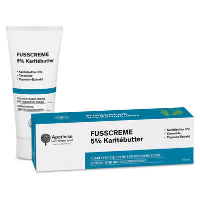 Unifarco Fusscreme 5% Karitébutter 75ml, A-Nr.: 8015484 - 01