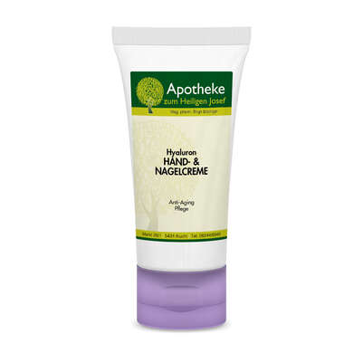 Sie sehen eine Packung Unifarco Hyaluron Hand- und Nagelcreme 75ml, Produktbild: 01 Unifarco Hyaluron Hand- und Nagelcreme 75ml, A-Nr.: 8023822 - 01