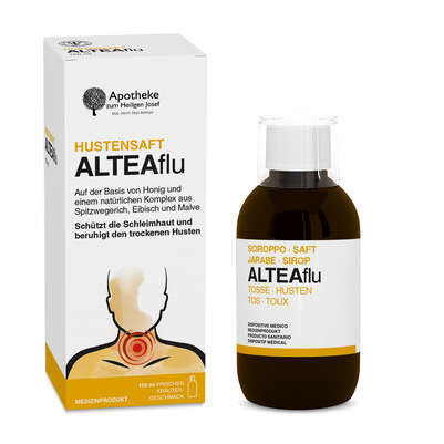 Unifarco Hustensaft ALTEAflu mit Honig und Polisedox 150ml, A-Nr.: 8039817 - 01
