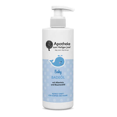 Unifarco Baby Badeöl mit Allantoin und Baumwollöl 300ml, A-Nr.: 8041613 - 01