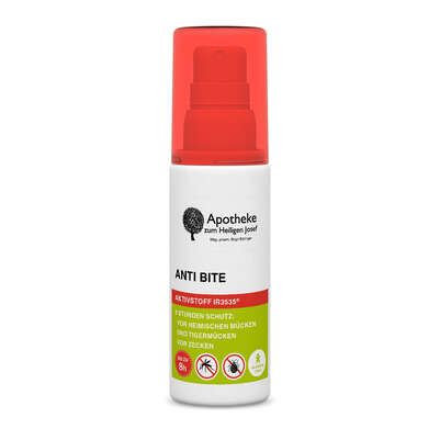 Sie sehen eine Packung Unifarco Anti Bite Spray, 100ml, Produktbild: 01 Unifarco Anti Bite Spray, 100ml, A-Nr.: 8060332 - 01