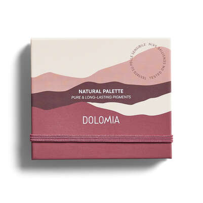 Sie sehen eine Packung Dolomia Natural Lidschattenpalette 81 dolomite, Produktbild: 01 Dolomia Natural Lidschattenpalette 81 dolomite, A-Nr.: 8060473 - 01