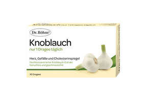 Dr. Böhm Knoblauch nur 1 Dragee täglich, A-Nr.: 1520316 - 01