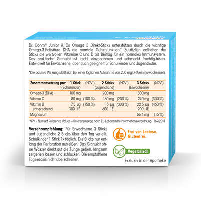 Dr. Böhm Junior Omega 3 Sticks, A-Nr.: 4143357 - 06