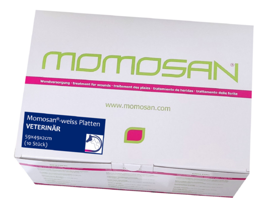 MOMOSAN-weiss Platte VETERINÄR 59x49x2cm, 10 Stück, A-Nr.: 5959233 - 01