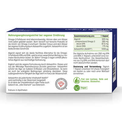 Dr. Böhm® Omega 3 vegan, A-Nr.: 5711013 - 06