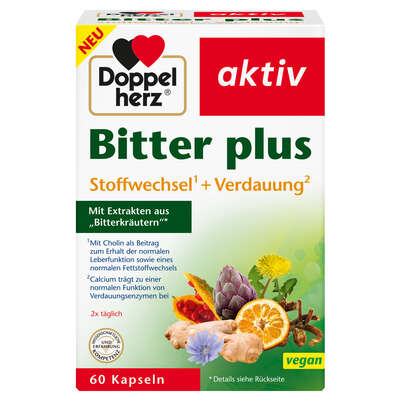 Doppelherz Bitter plus, A-Nr.: 5955703 - 01