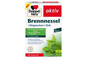 Doppelherz Brennnessel + Magnesium + Zink - 60 Kapseln, A-Nr.: 6027514 - 01