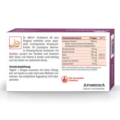 Dr. Böhm® Knoblauch 50 plus, A-Nr.: 5781284 - 06