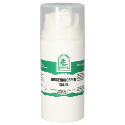 Sie sehen eine Packung BIRKENKNOSPEN SALBE 90 g, Produktbild: 01 BIRKENKNOSPEN SALBE 90 g, A-Nr.: 5853256 - 01