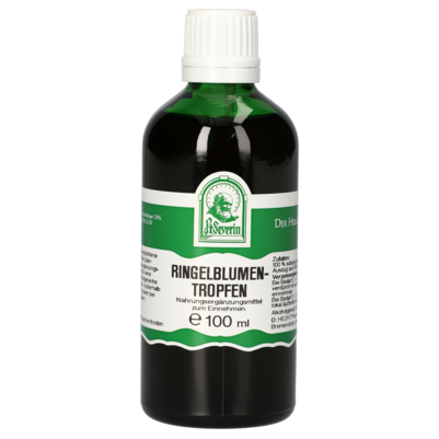 Sie sehen eine Packung RINGELBLUMEN TROPFEN 100 ML, Produktbild: 01 RINGELBLUMEN TROPFEN 100 ML, A-Nr.: 4377724 - 01