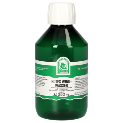 Sie sehen eine Packung ROTES WINDWASSER ST. SEVERIN 250 ML, Produktbild: 01 ROTES WINDWASSER ST. SEVERIN 250 ML, A-Nr.: 4604054 - 01