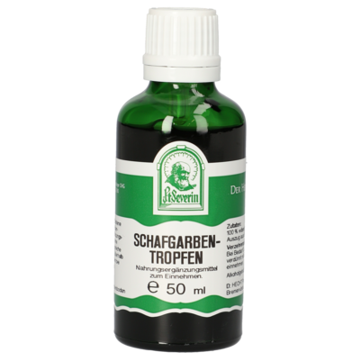 Sie sehen eine Packung SCHAFGARBENLÜTEN TROPFEN 50 ML, Produktbild: 01 SCHAFGARBENLÜTEN TROPFEN 50 ML, A-Nr.: 5471514 - 01