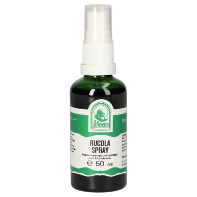 Sie sehen eine Packung RUCOLA SPRAY 50 ML, Produktbild: 01 RUCOLA SPRAY 50 ML, A-Nr.: 5762683 - 01