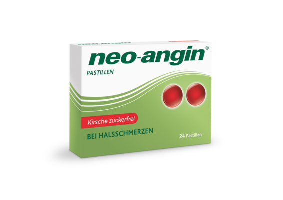 neo-angin® Kirsche zuckerfrei Pastillen, A-Nr.: 3931414 - 01