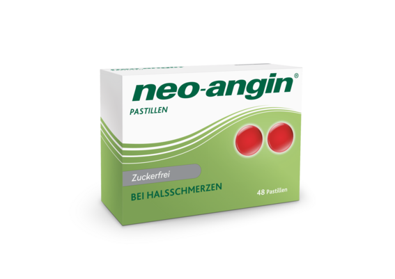 neo-angin® zuckerfrei Pastillen, A-Nr.: 3523017 - 01
