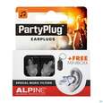 Sie sehen eine Packung Ohrenschutz Alpine Hearing Protection Partyplug 2st, Produktbild: 02 Ohrenschutz Alpine Hearing Protection Partyplug 2st, A-Nr.: 3796287 - 02
