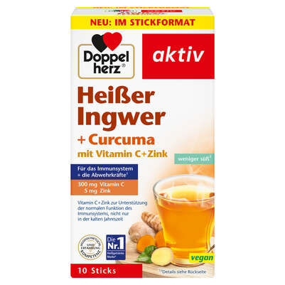 Doppelherz Heißer Ingwer + Curcuma, A-Nr.: 5677003 - 01