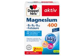 Doppelherz Magnesium 400 + B1 + B6 + B12 + Folsäure, A-Nr.: 3821200 - 01