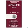 Sie sehen eine Packung Exmykehl D 3 Suppositorium 10st, Produktbild: 02 Exmykehl D 3 Suppositorium 10st, A-Nr.: 1997188 - 02