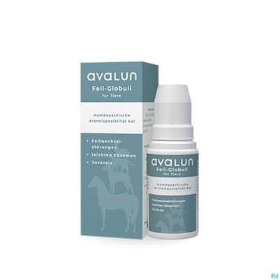 Sie sehen eine Packung Hws Avalun Fell-globuli Für Tiere 20g, Produktbild: 02 Hws Avalun Fell-globuli Für Tiere 20g, A-Nr.: 5197929 - 02