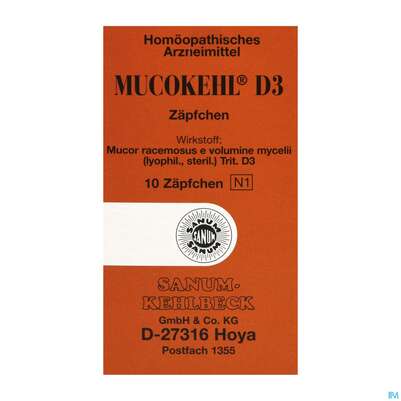 Mucokehl Supp D3 10st, A-Nr.: 0991255 - 01