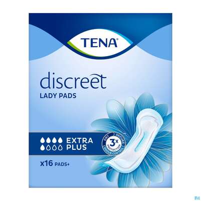 Inkontinenz Tena/lady Discreet Einlage Extra Plus 761662 16st, A-Nr.: 5184105 - 01